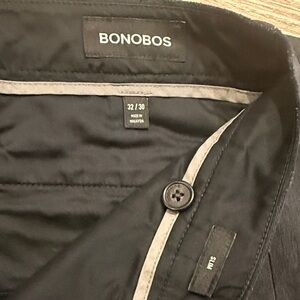 Bonobos Classic Black Trousers